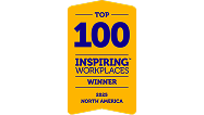 top 100 inspiring workplaces winner logo