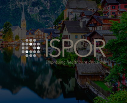 ISPOR logo on background